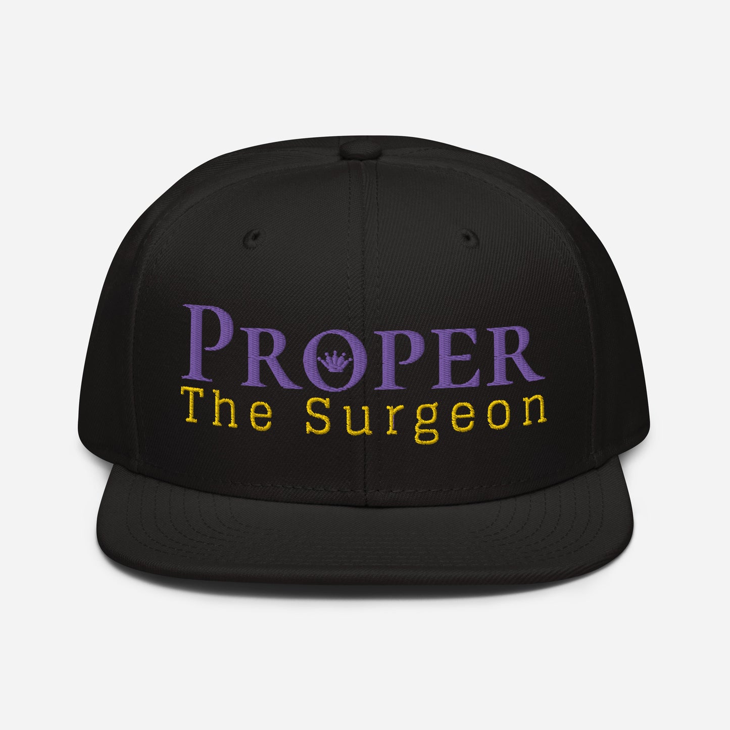 Proper The Surgeon Royal Combo (Purple/Gold/Purple) II Snapback Hat