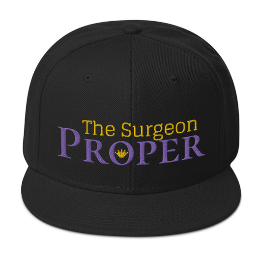 Proper The Surgeon Royal Combo (Lila/Gold/Gold) I Snapback-Mütze