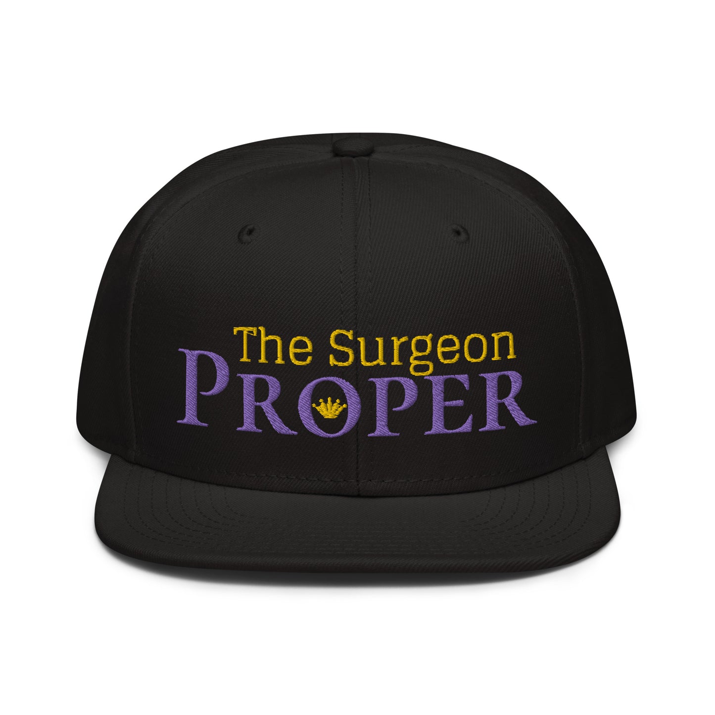 Proper The Surgeon Royal Combo (Purple/Gold/Gold) I Snapback Hat