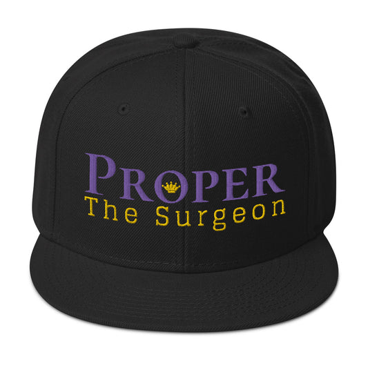 Proper The Surgeon Royal Combo (Lila/Gold/Gold) II Snapback-Mütze