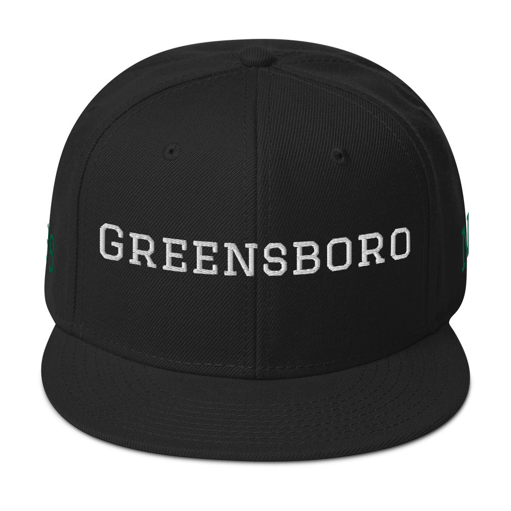 Greensboro ‘White/Kelly Green’ (Snapback)