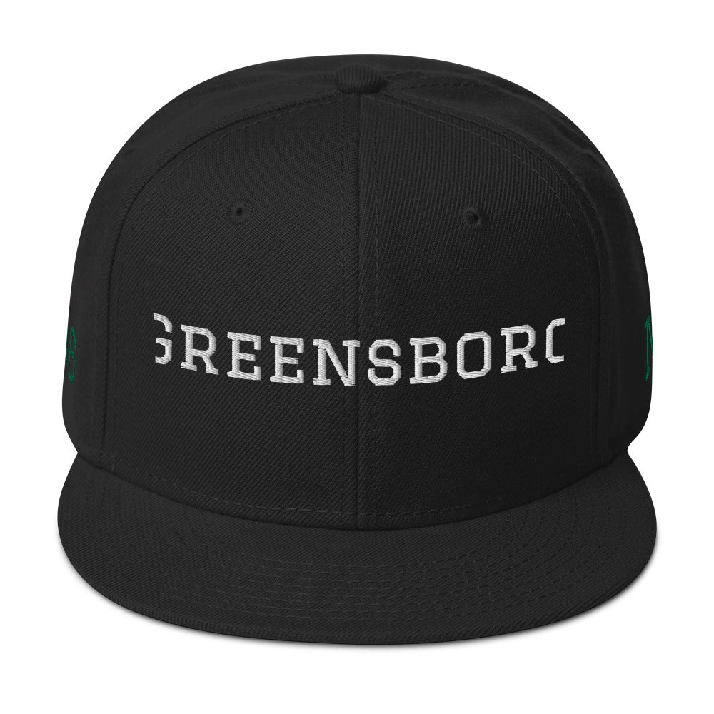 Greensboro ‘White/Kelly Green’ (Snapback)