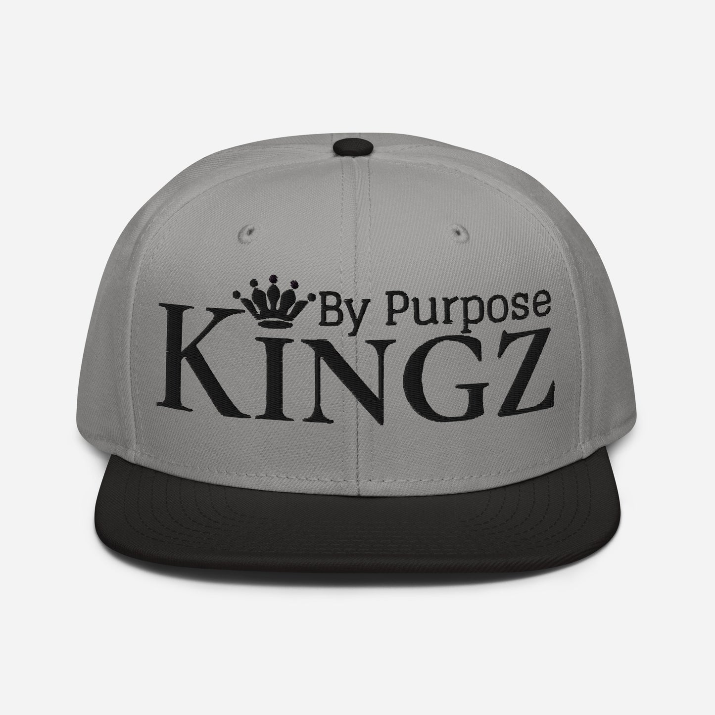 Snapback-Kappe „Kingz By Purpose“ in Schwarz