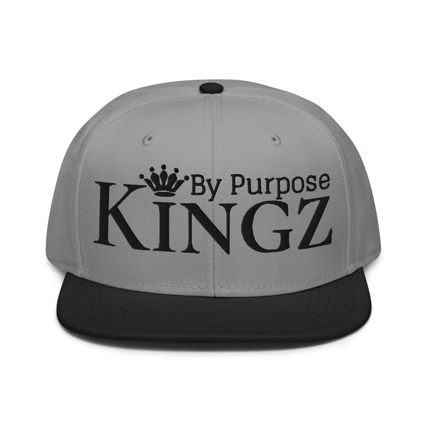 Snapback-Kappe „Kingz By Purpose“ in Schwarz