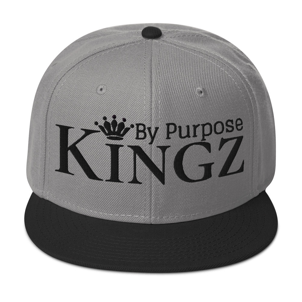 Snapback-Kappe „Kingz By Purpose“ in Schwarz