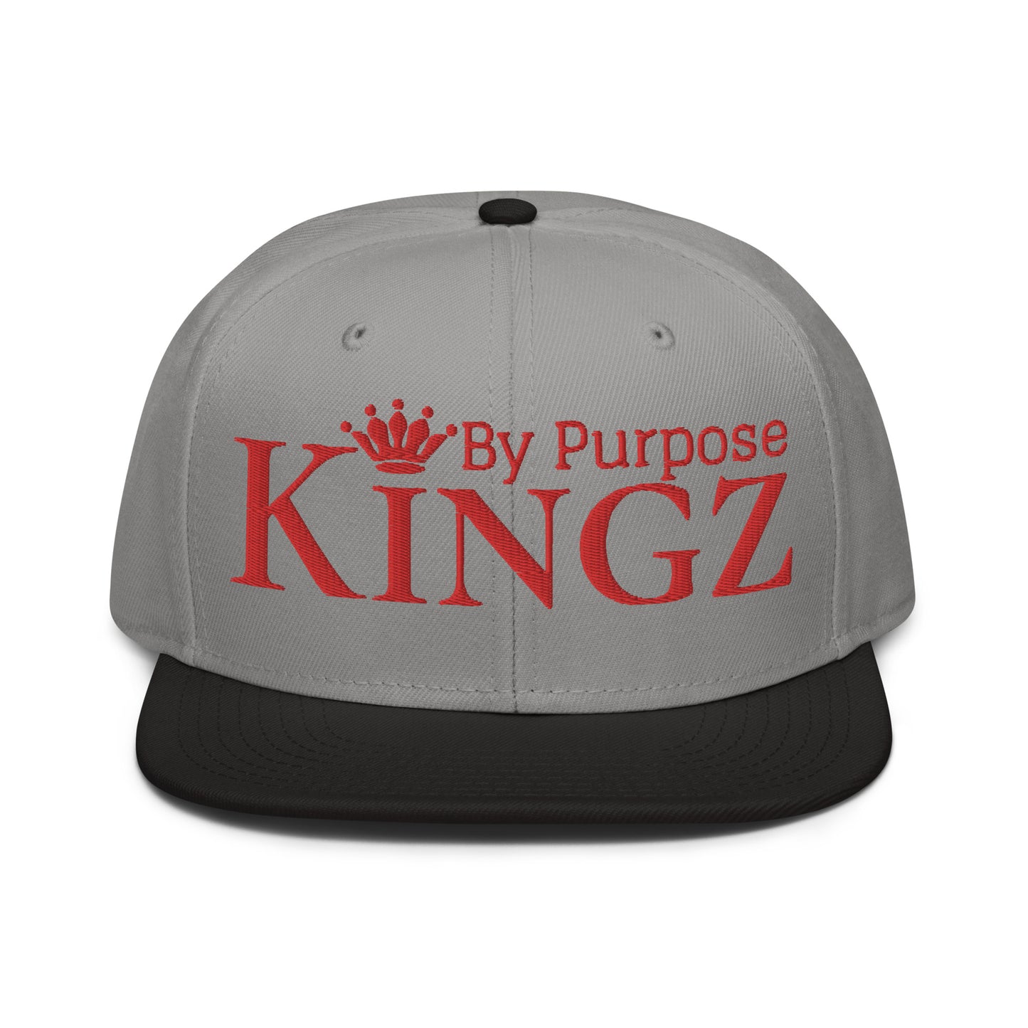 Kingz By Purpose Snapback-Kappe „Wolfpack“ in Rot