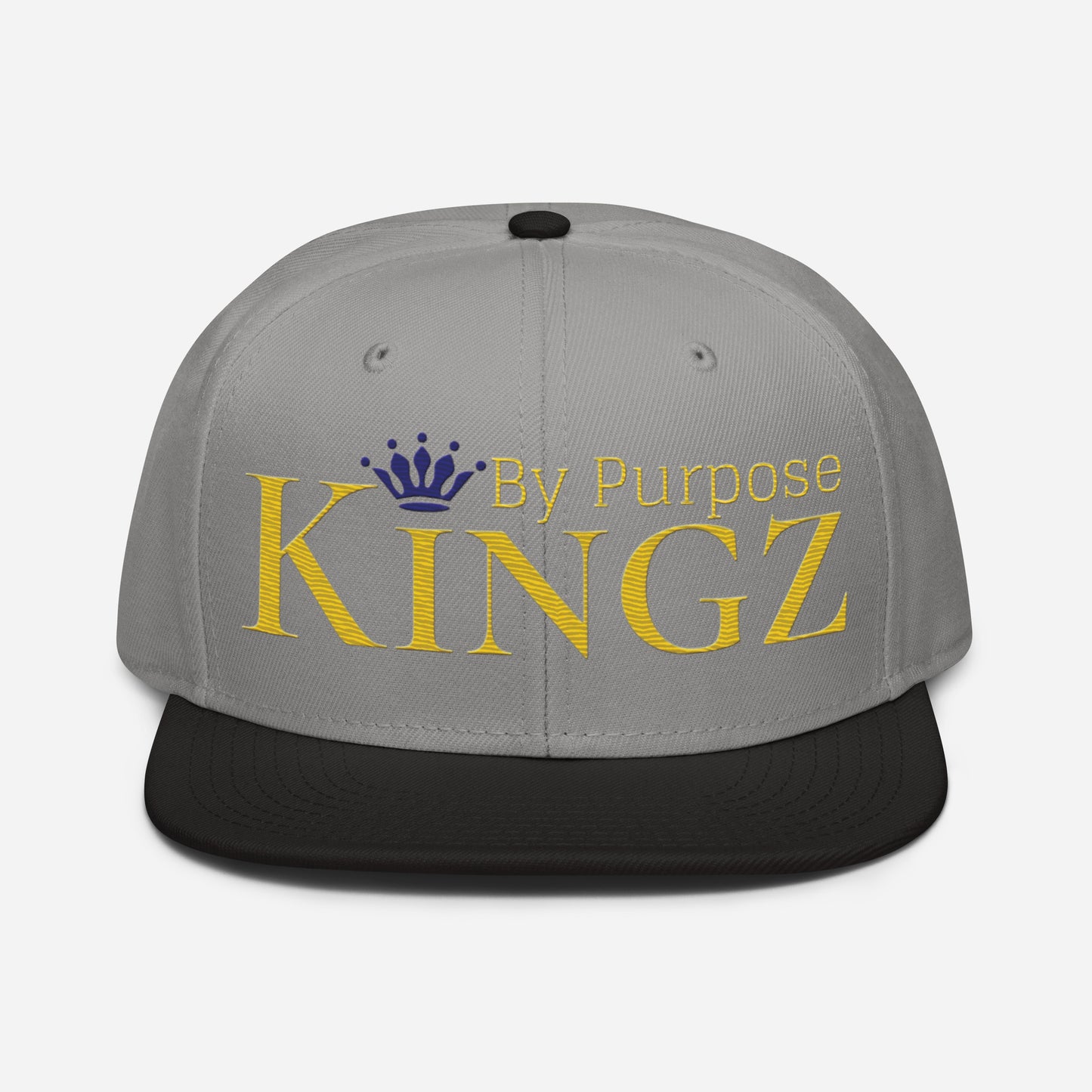 Kingz By Purpose Royal Combo (Gold/Gold/Purple) Snapback