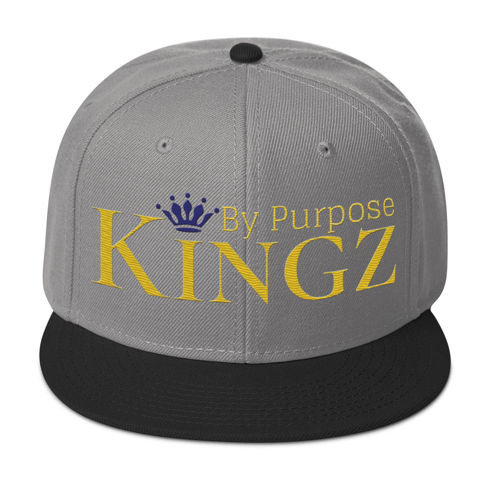 Kingz By Purpose Royal Combo (Gold/Gold/Purple) Snapback