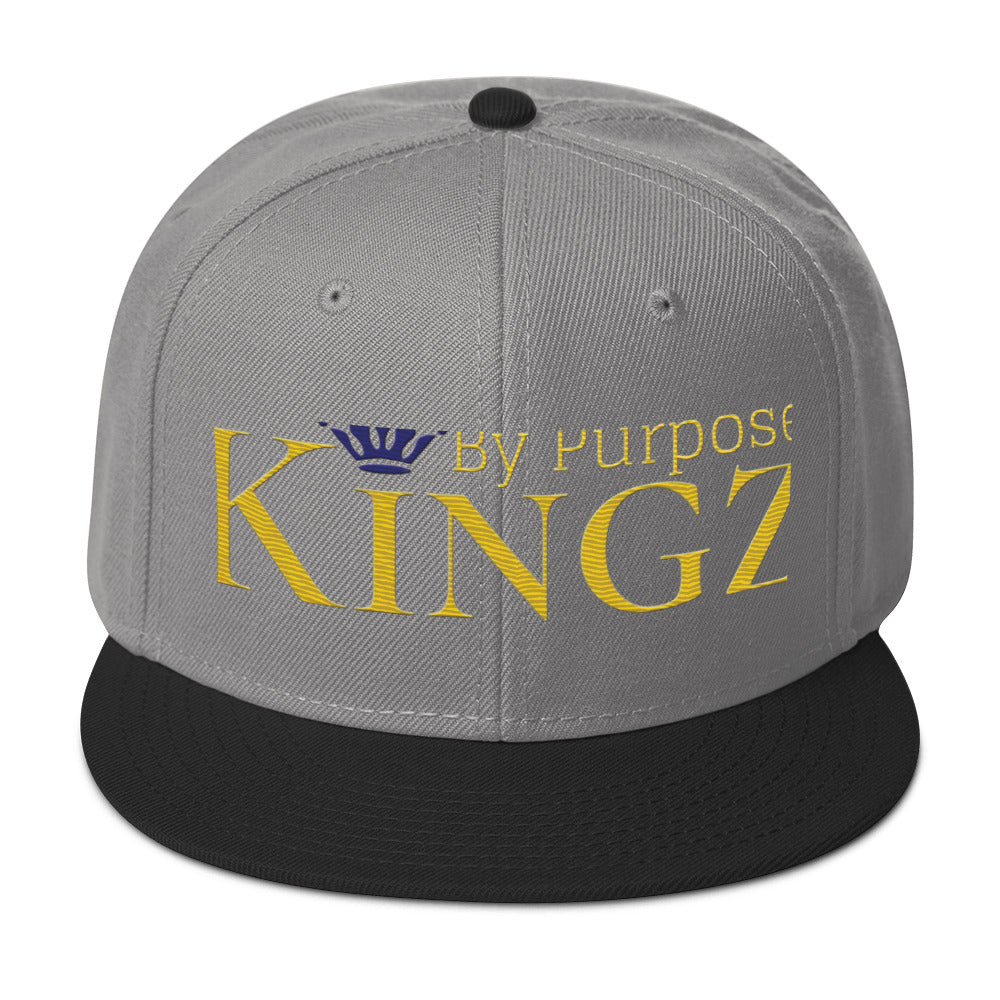 Kingz By Purpose Royal Combo (Gold/Gold/Purple) Snapback