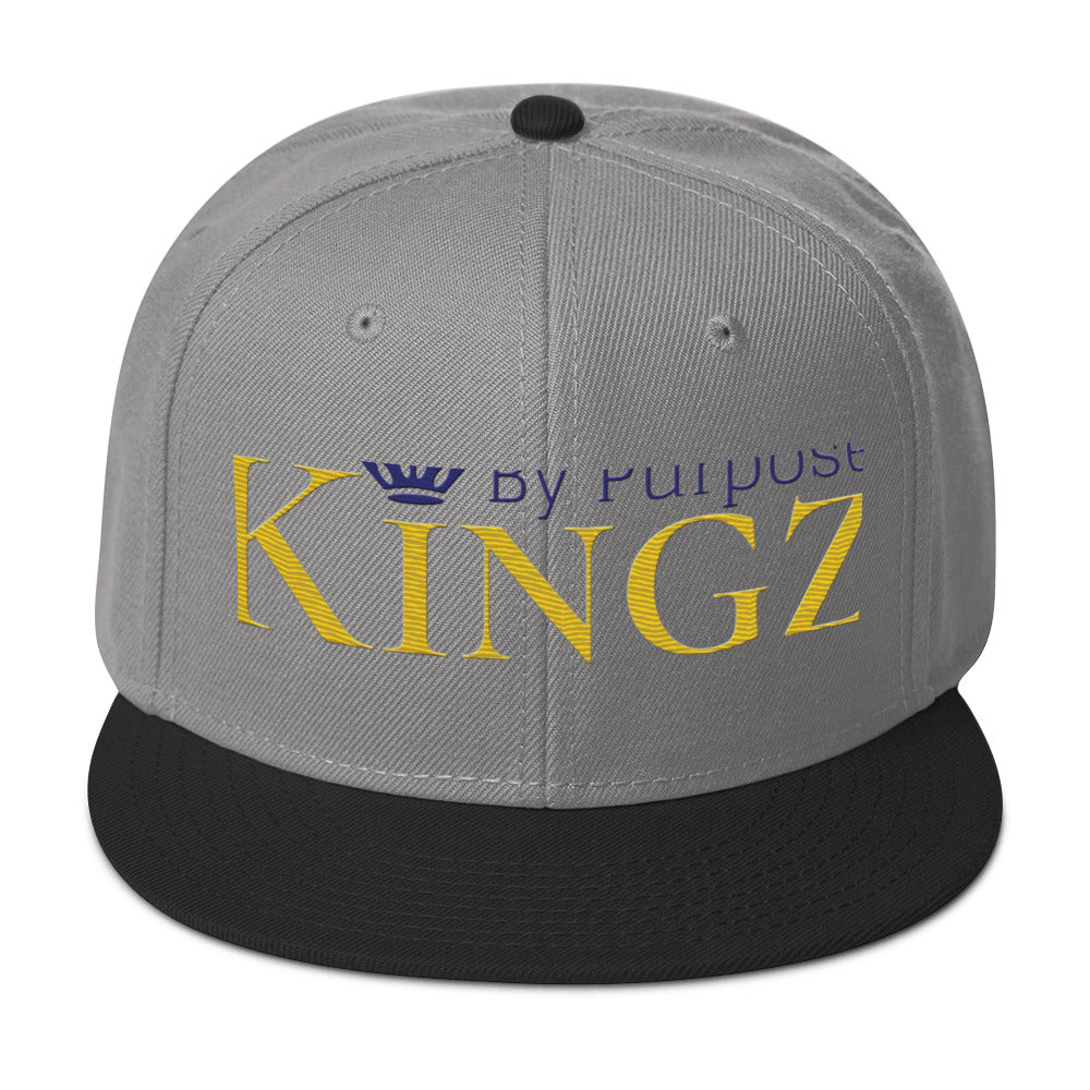 Kingz By Purpose Royal Combo (Gold/Purple/Purple) Snapback