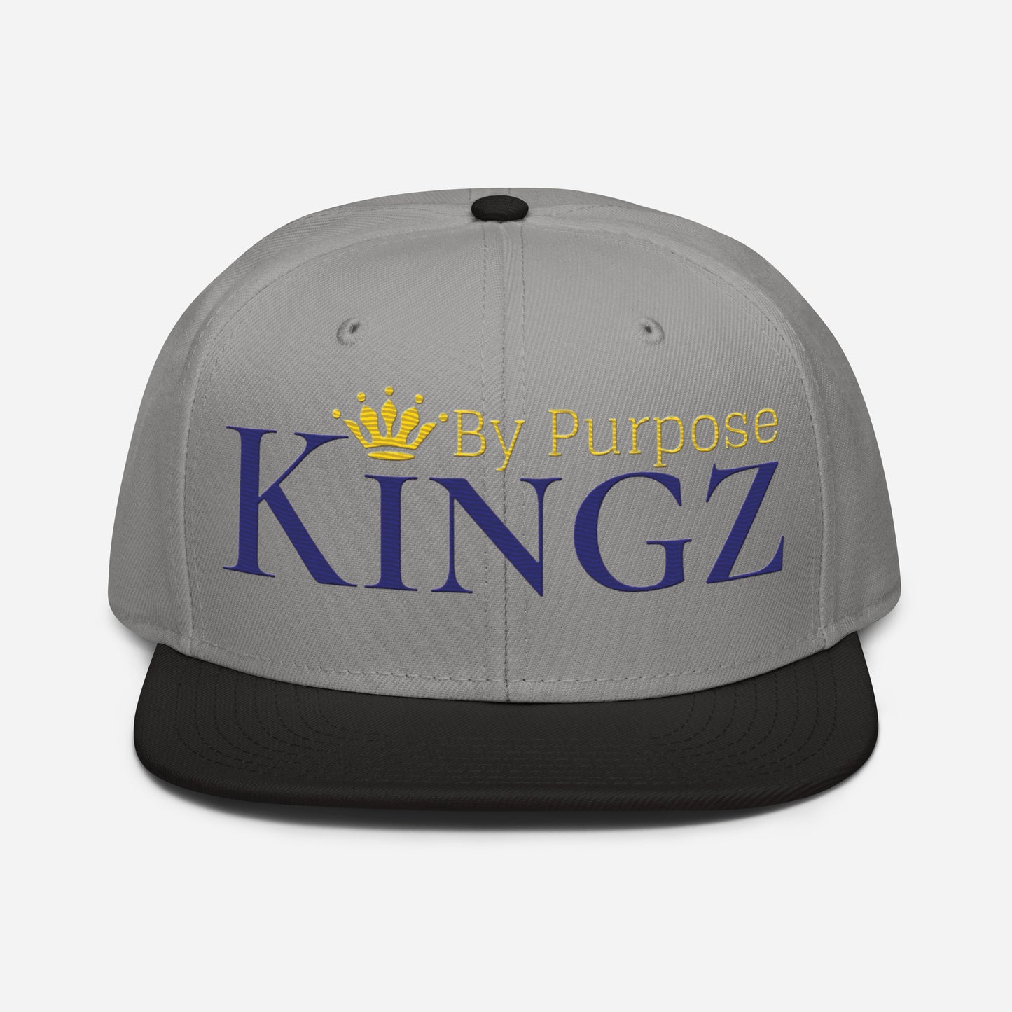 Kingz By Purpose Royal Combo (Purple/Gold/Gold) Snapback