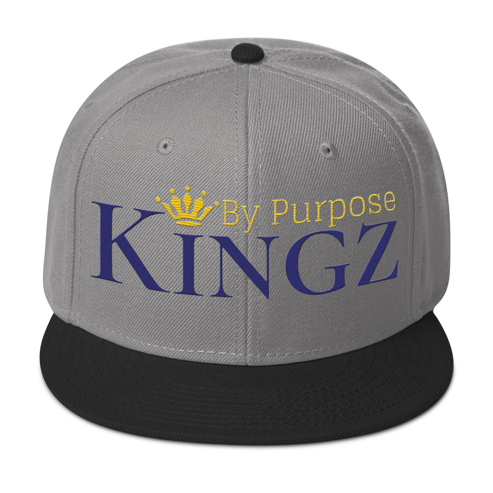 Kingz By Purpose Royal Combo (Purple/Gold/Gold) Snapback