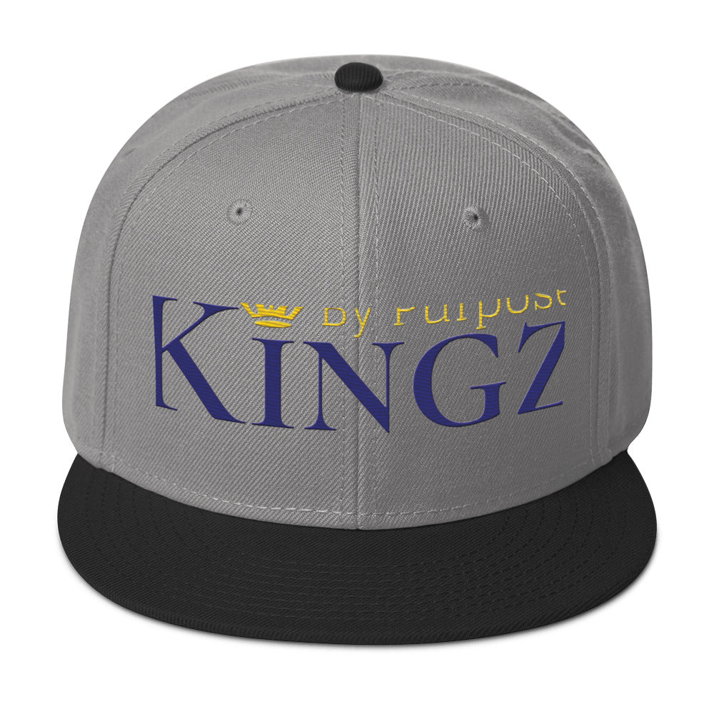 Kingz By Purpose Royal Combo (Purple/Gold/Gold) Snapback