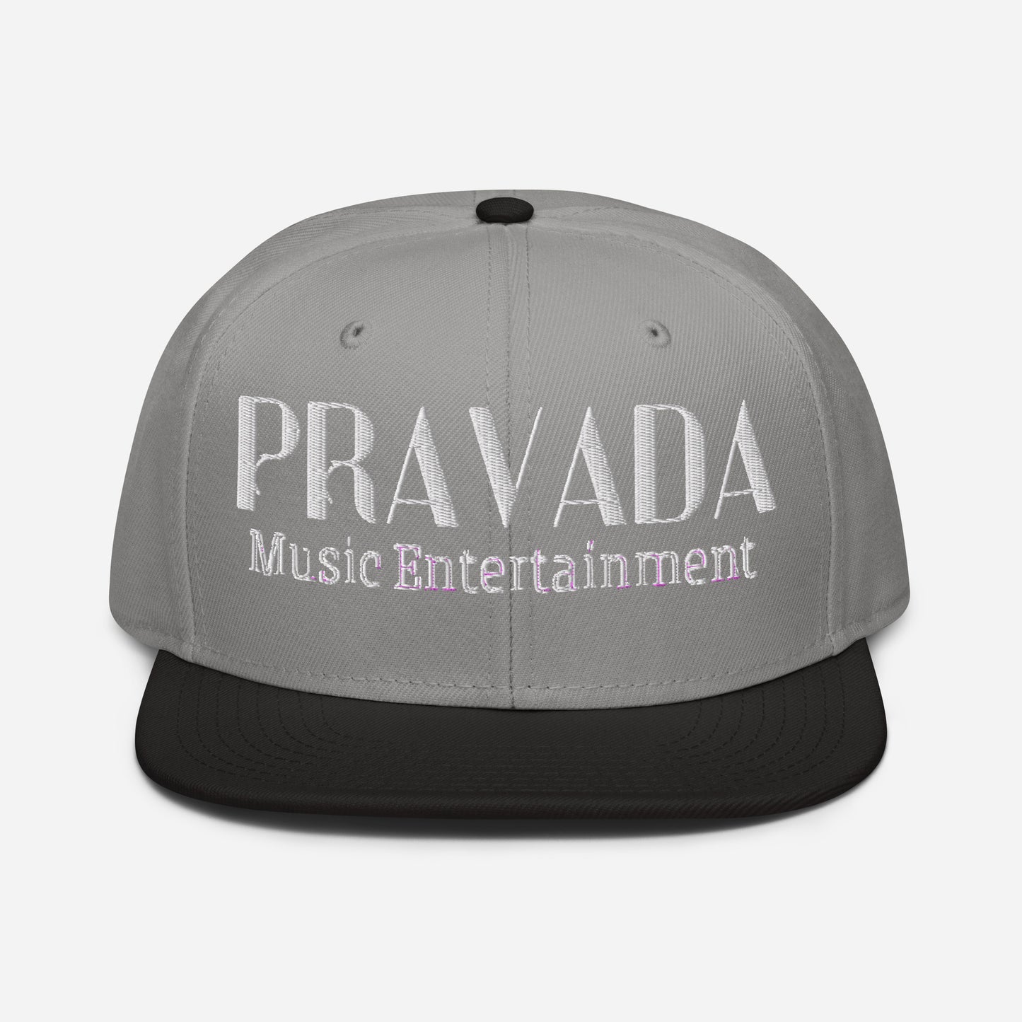 Pravada Music Entertainment White (Snapback)