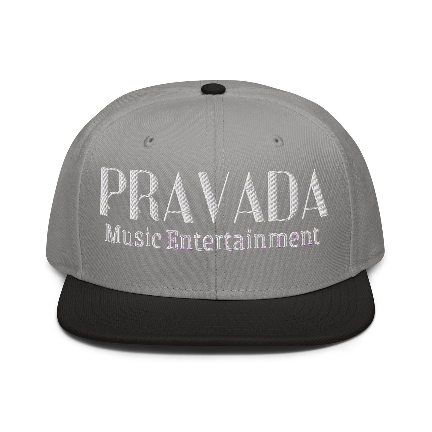 Pravada Music Entertainment White (Snapback)