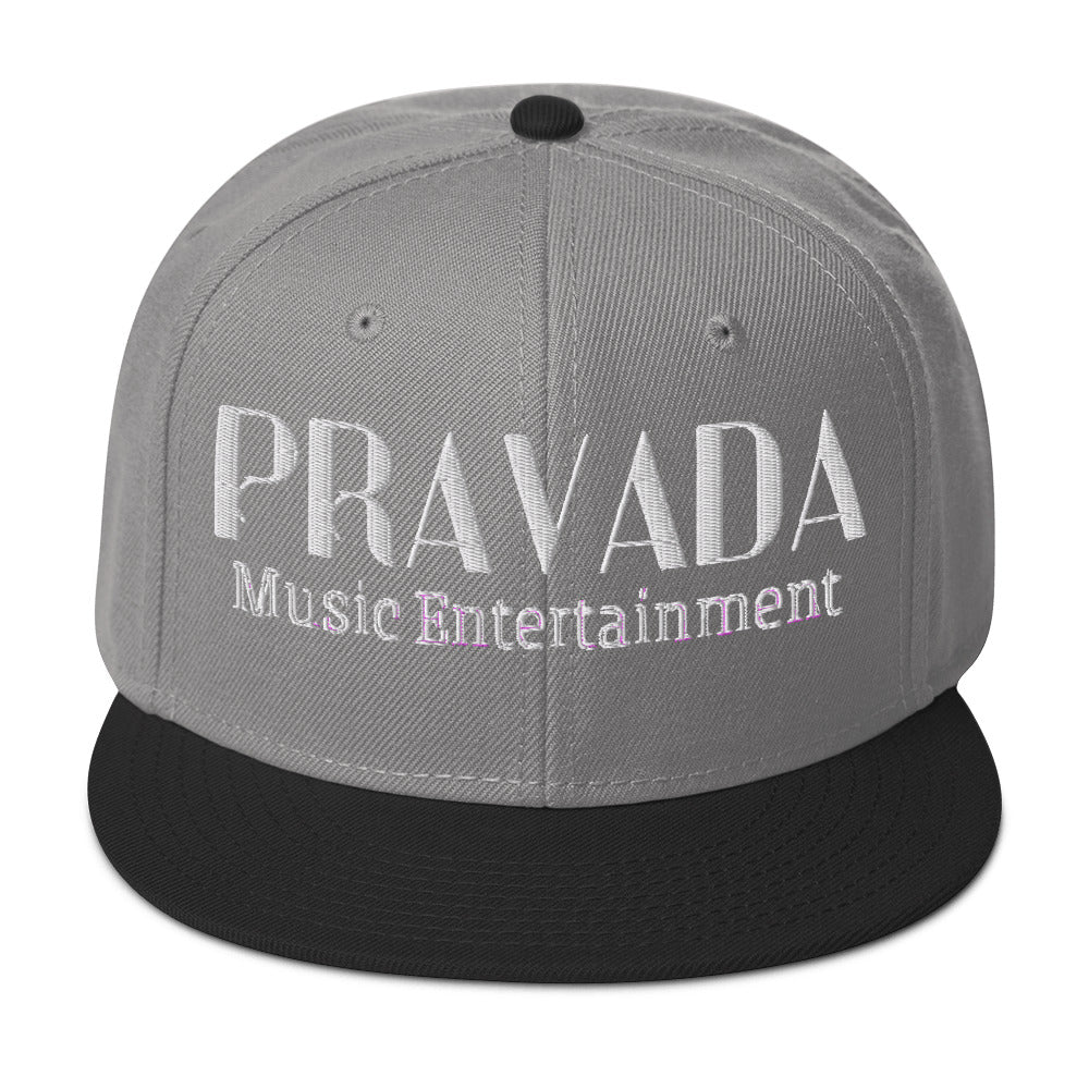 Pravada Music Entertainment White (Snapback)