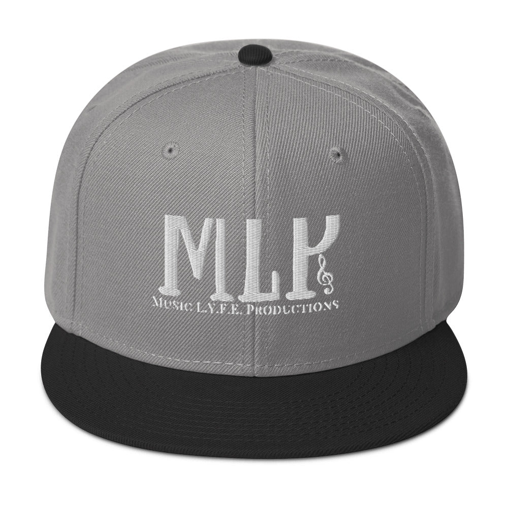 Music L.Y.F.E. Productions White (Snapback)