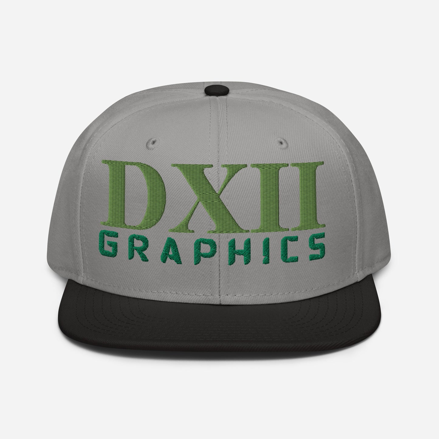 DXII/512 Graphics Kiwi Green/Kelly Green (Snapback)