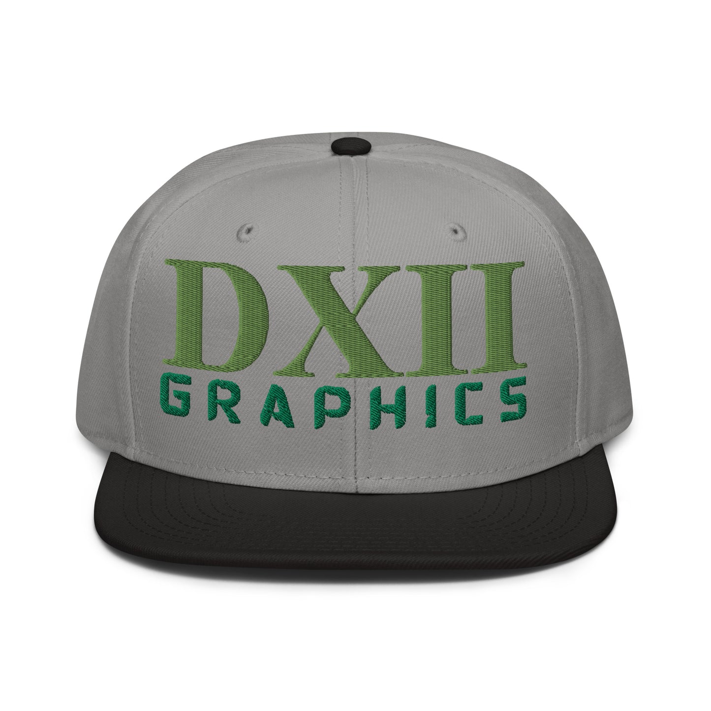 DXII/512 Graphics Kiwi Green/Kelly Green (Snapback)