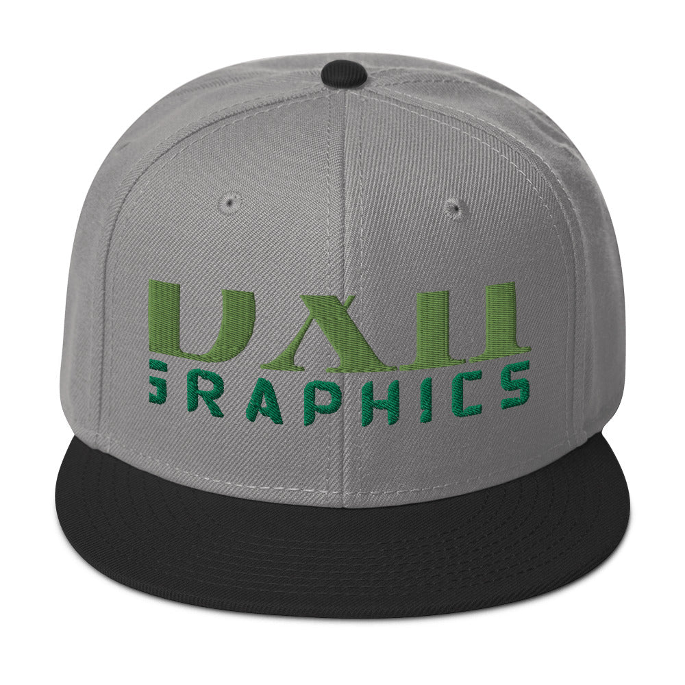 DXII/512 Graphics Kiwi Green/Kelly Green (Snapback)