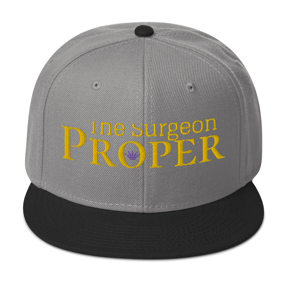 Proper The Surgeon Royal Combo (Gold/Gold/Purple) I Snapback Hat