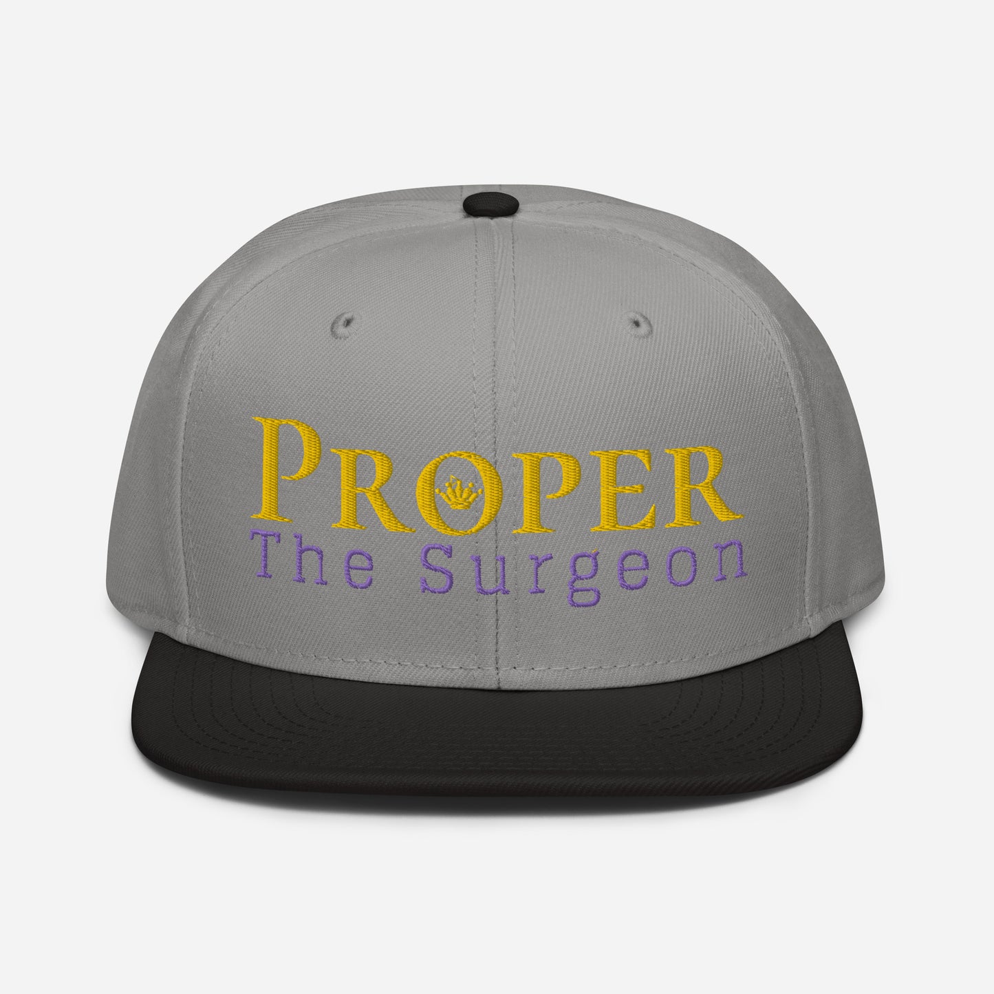 Proper The Surgeon Royal Combo (Gold/Purple/Gold) II Snapback Hat