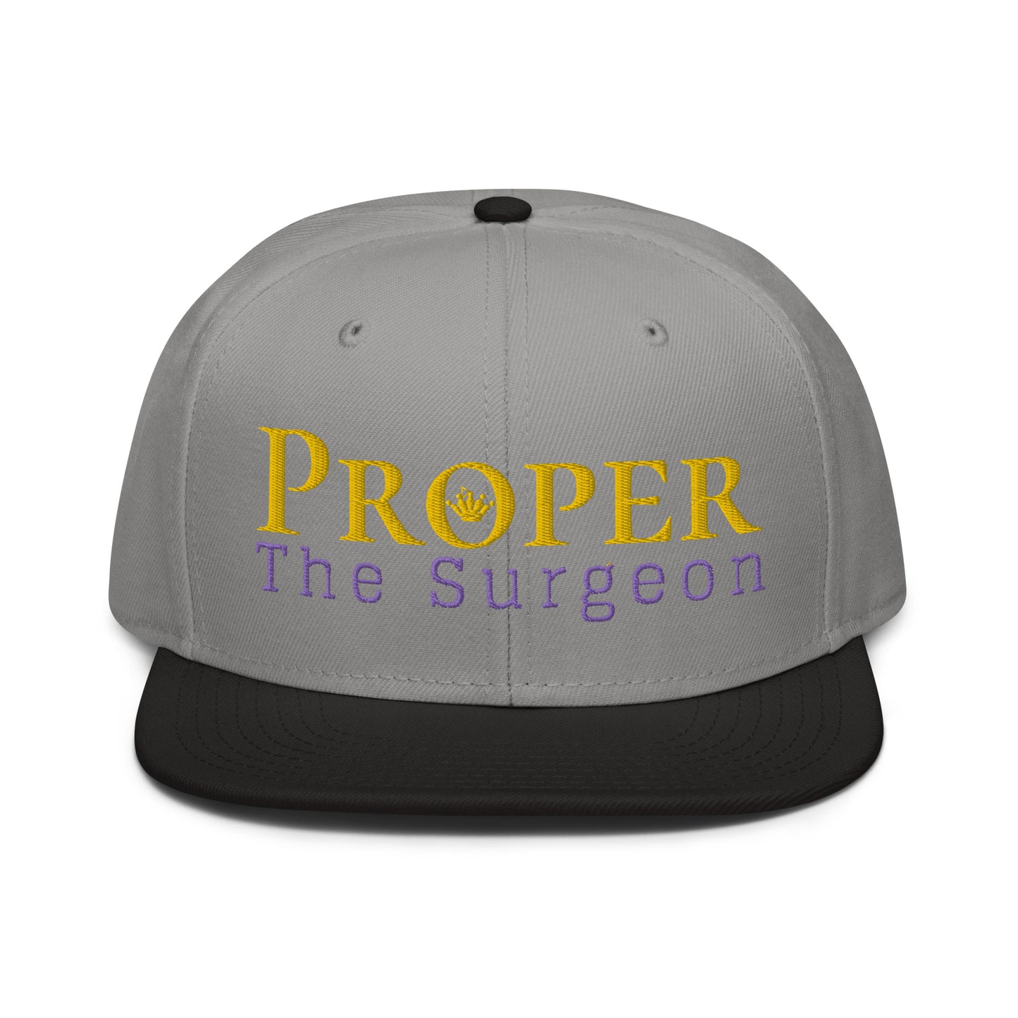 Proper The Surgeon Royal Combo (Gold/Purple/Gold) II Snapback Hat