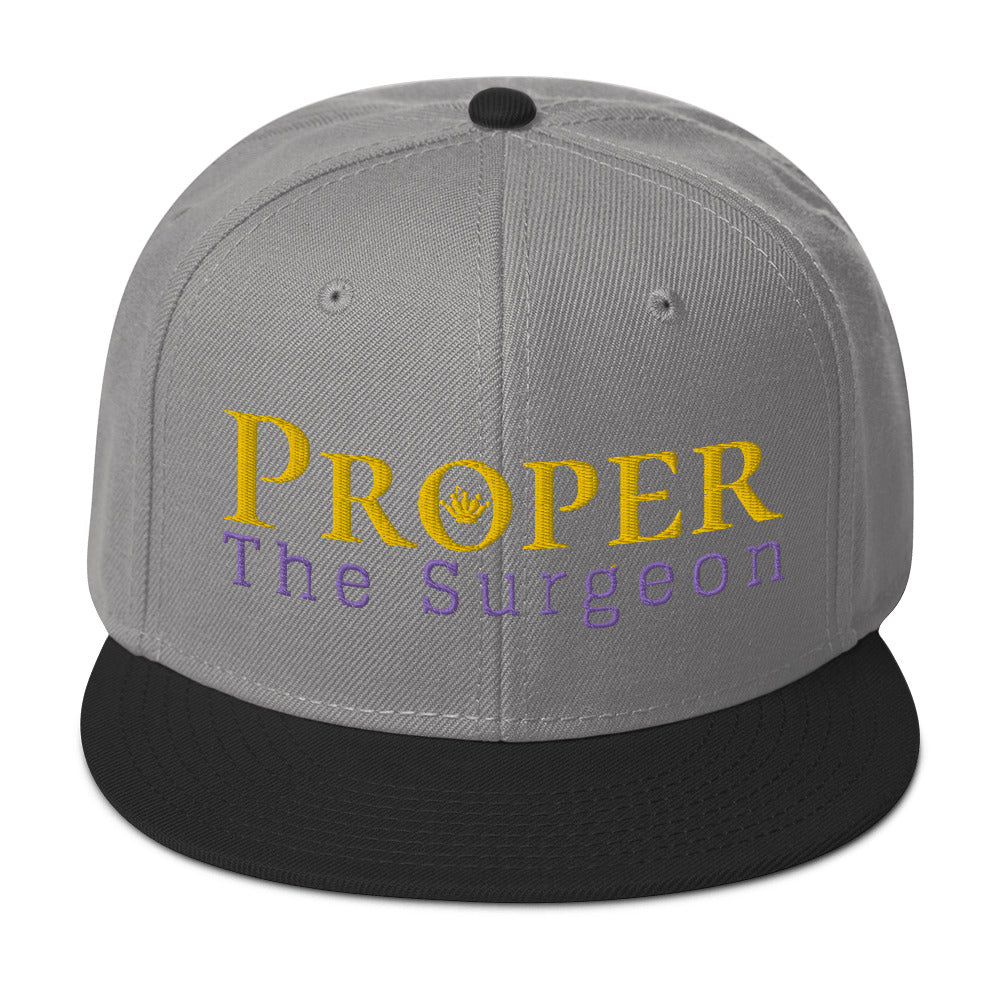Proper The Surgeon Royal Combo (Gold/Purple/Gold) II Snapback Hat