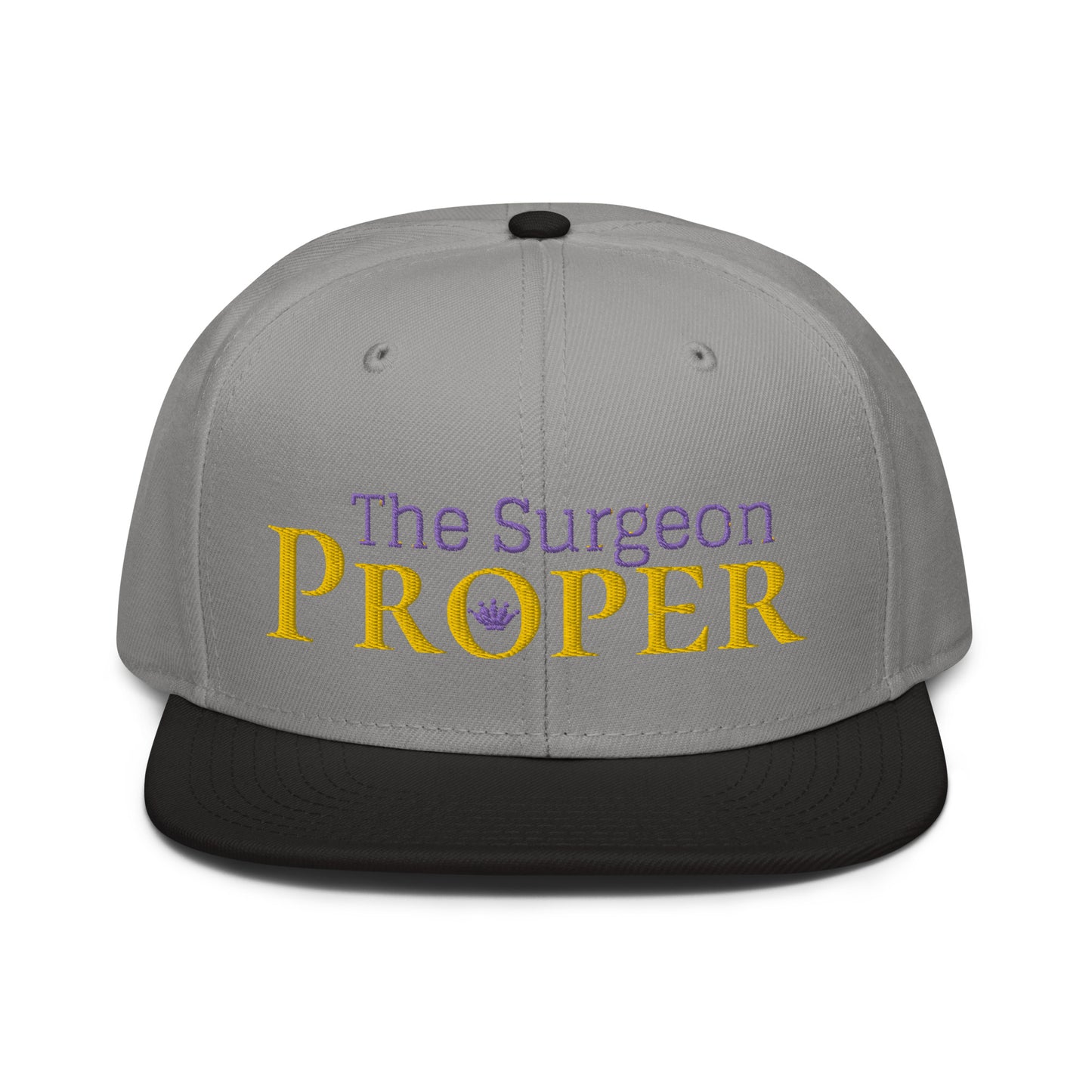 Proper The Surgeon Royal Combo (Gold/Purple/Purple) I Snapback Hat