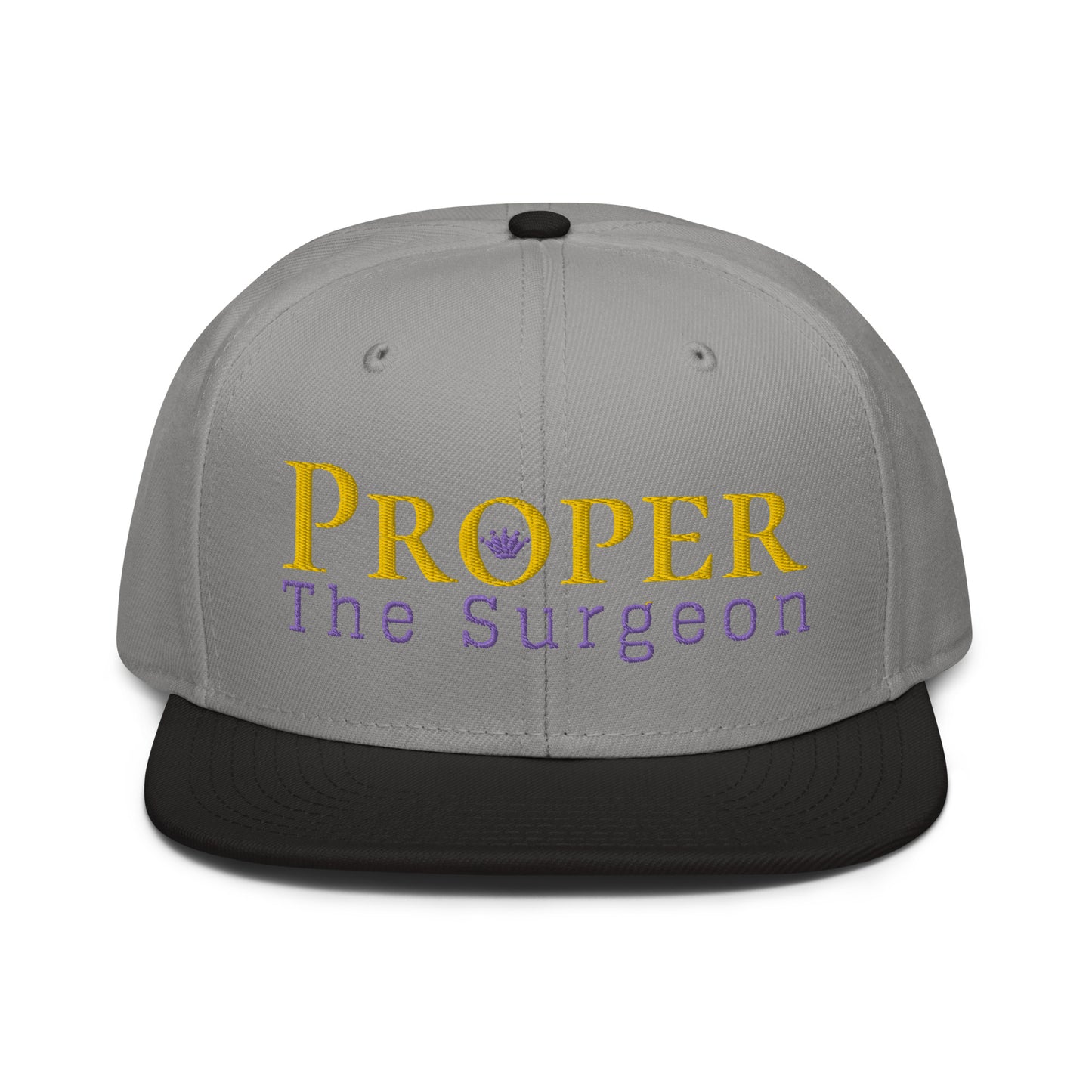 Proper The Surgeon Royal Combo (Gold/Lila/Lila) II Snapback-Kappe