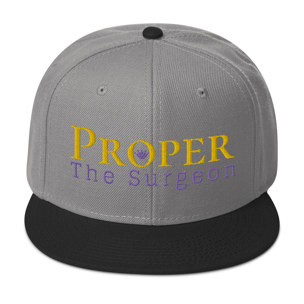 Proper The Surgeon Royal Combo (Gold/Lila/Lila) II Snapback-Kappe