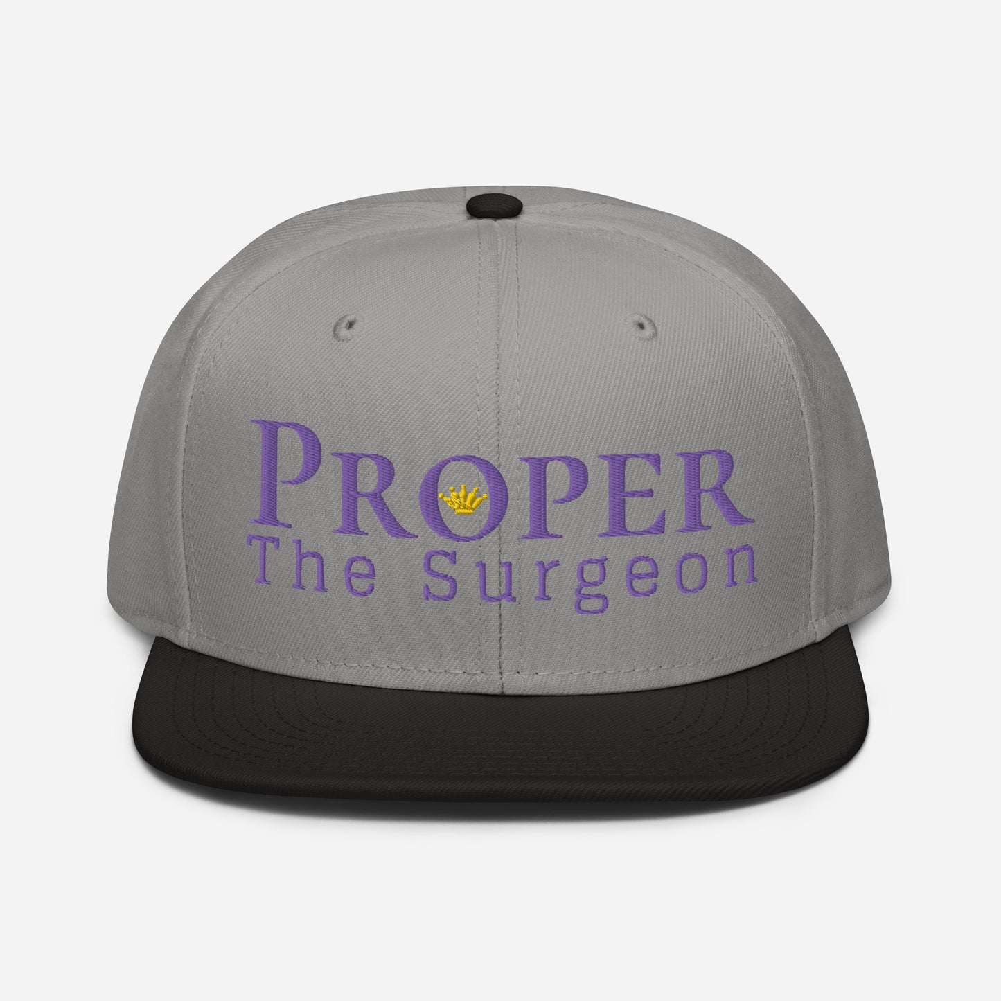 Proper The Surgeon Royal Combo (Lila/Lila/Gold) II Snapback-Mütze
