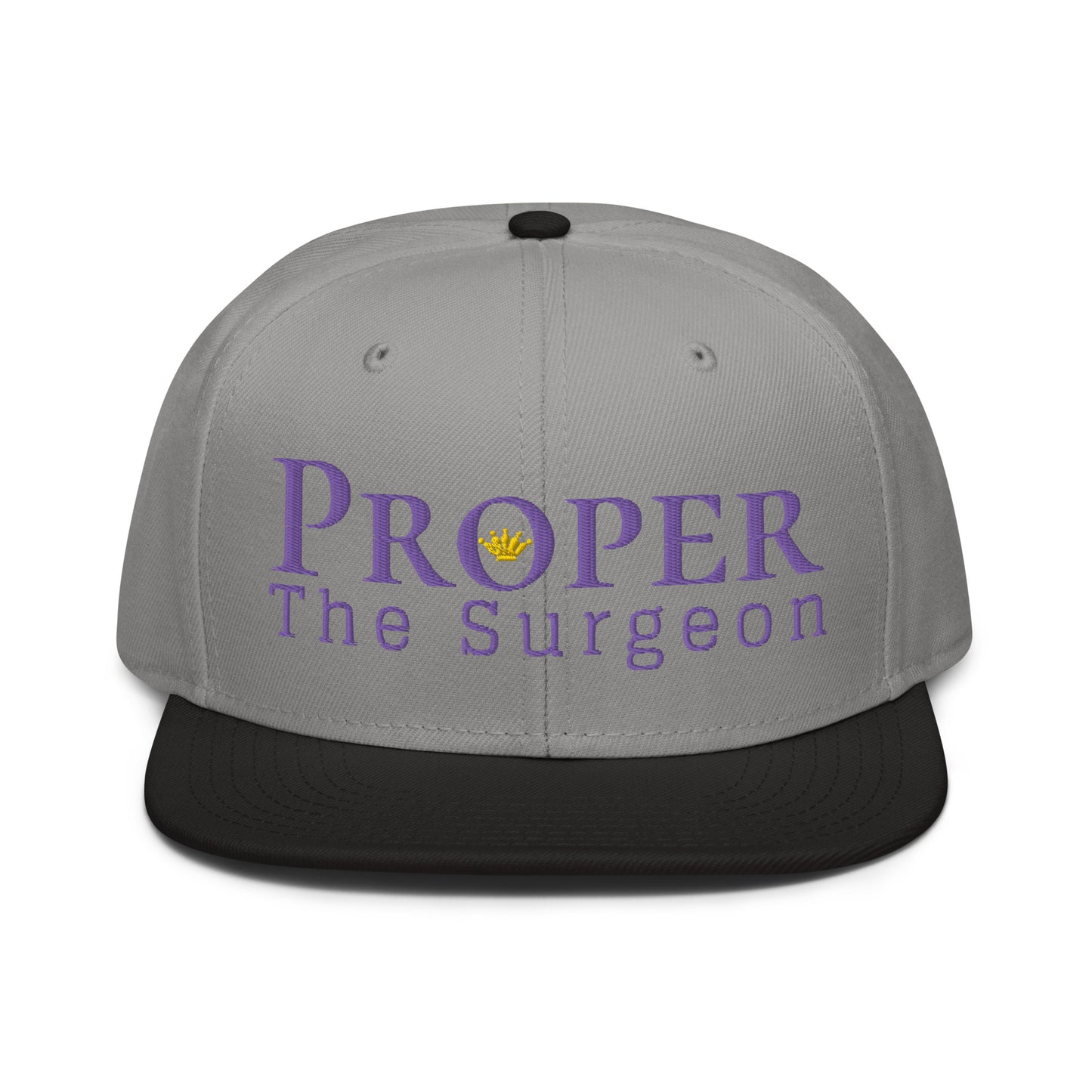 Proper The Surgeon Royal Combo (Lila/Lila/Gold) II Snapback-Mütze