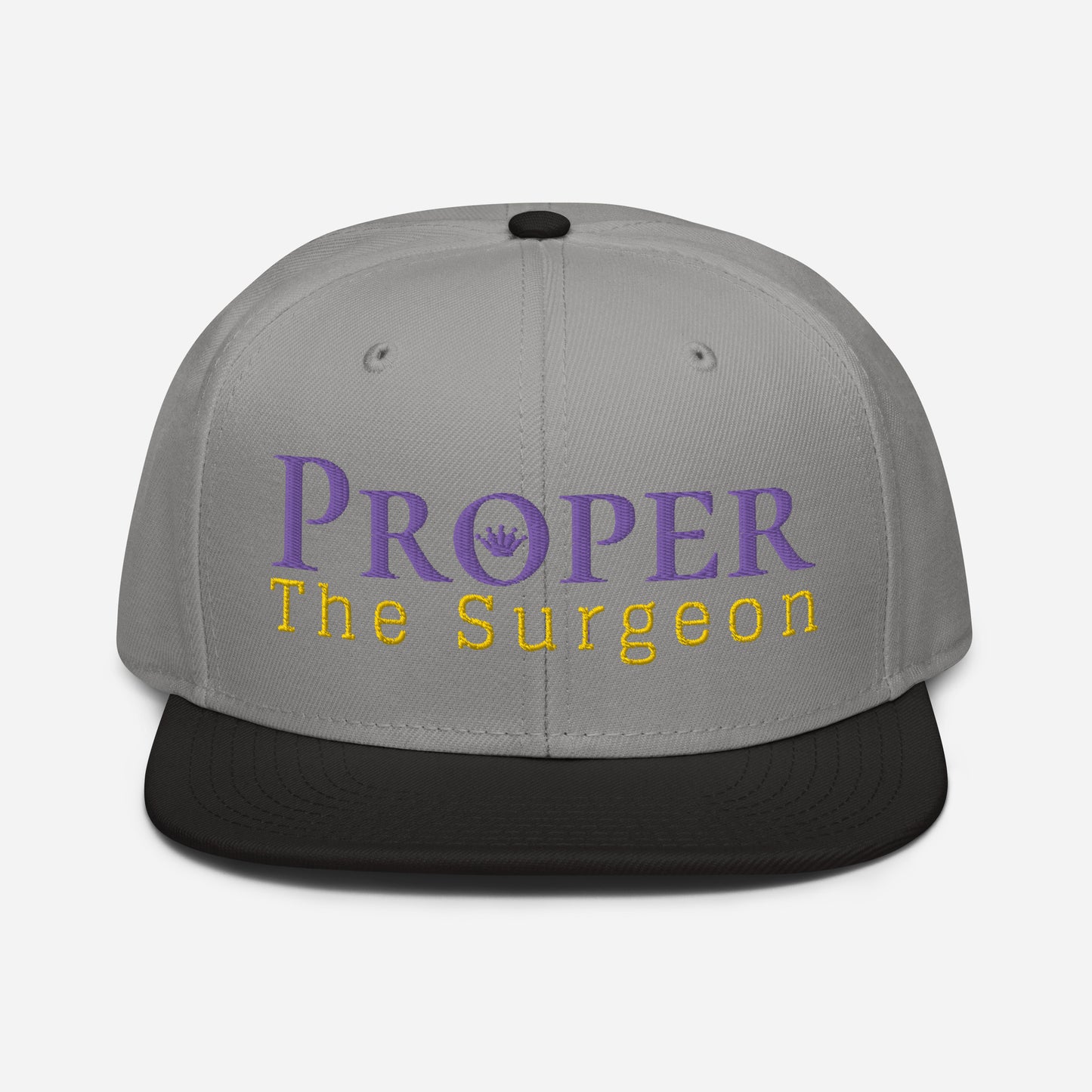Proper The Surgeon Royal Combo (Purple/Gold/Purple) II Snapback Hat