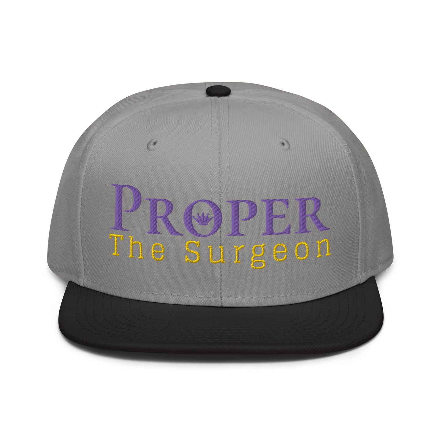 Proper The Surgeon Royal Combo (Purple/Gold/Purple) II Snapback Hat