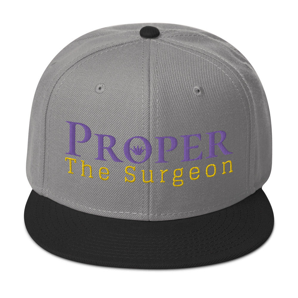 Proper The Surgeon Royal Combo (Purple/Gold/Purple) II Snapback Hat
