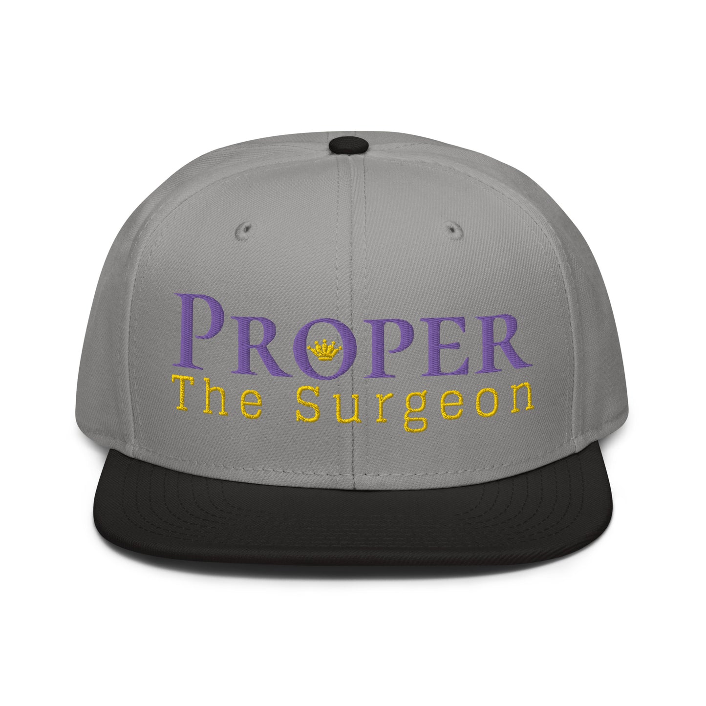 Proper The Surgeon Royal Combo (púrpura/oro/oro) II gorra snapback