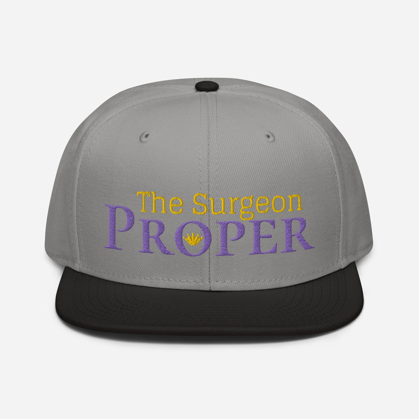 Proper The Surgeon Royal Combo (Purple/Gold/Gold) I Snapback Hat