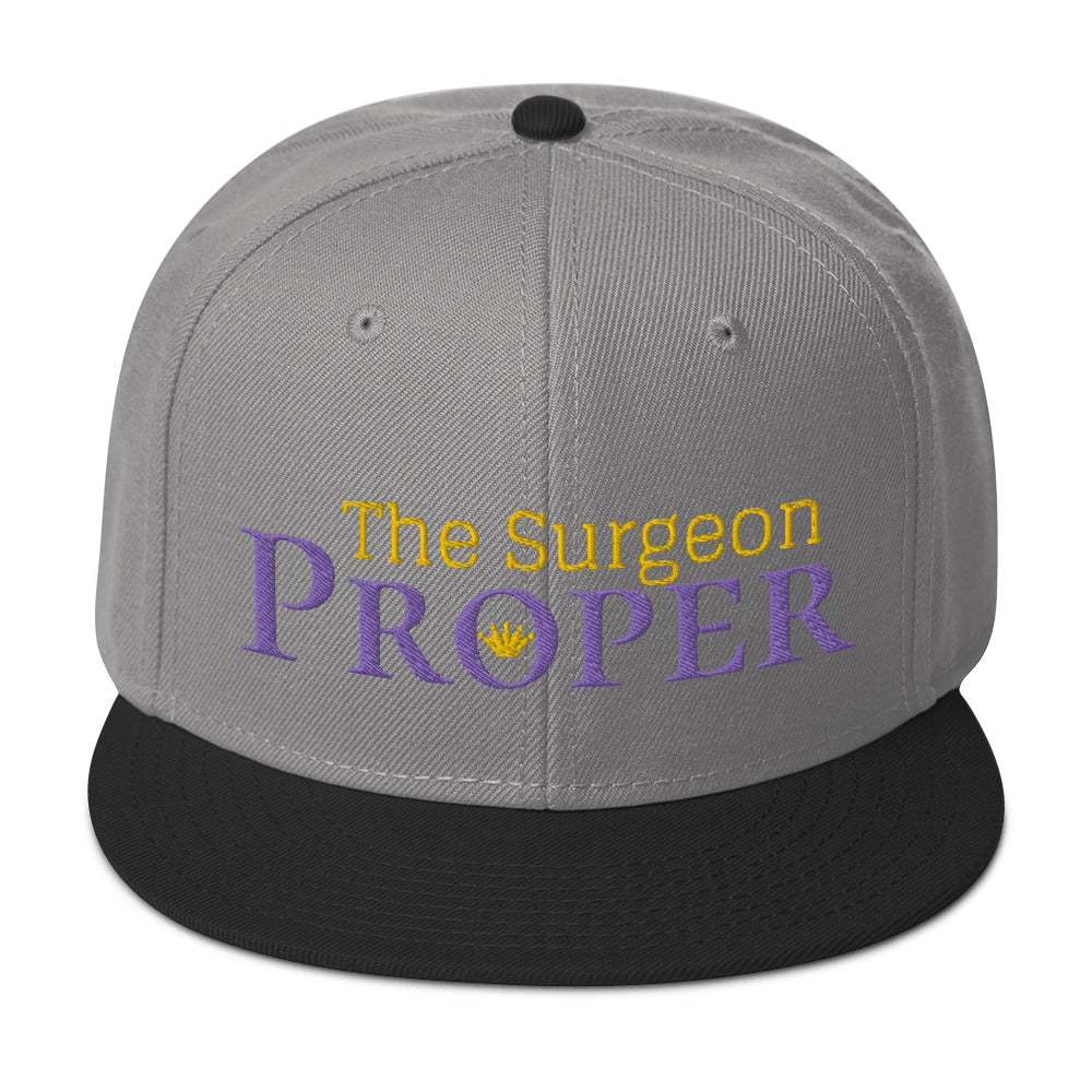 Proper The Surgeon Royal Combo (Purple/Gold/Gold) I Snapback Hat