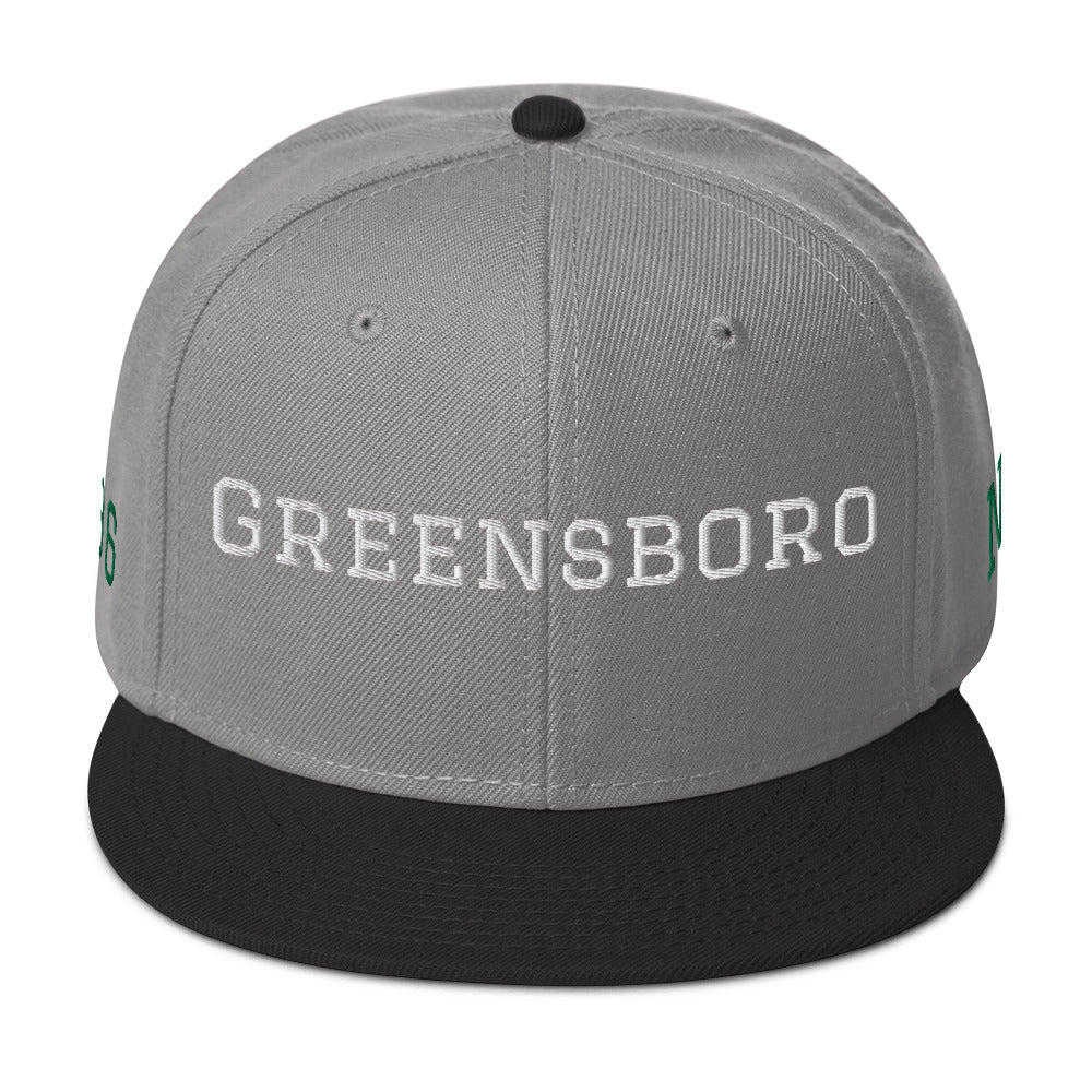 Greensboro ‘White/Kelly Green’ (Snapback)