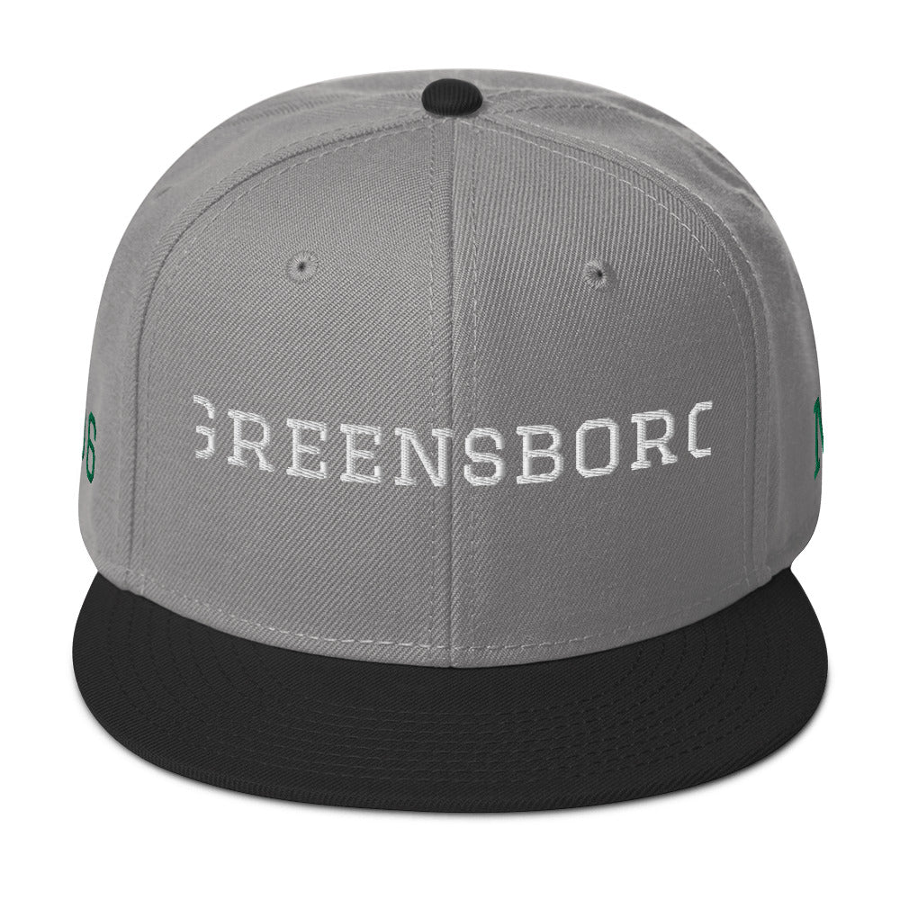 Greensboro ‘White/Kelly Green’ (Snapback)