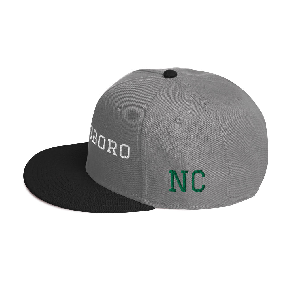 Greensboro ‘White/Kelly Green’ (Snapback)
