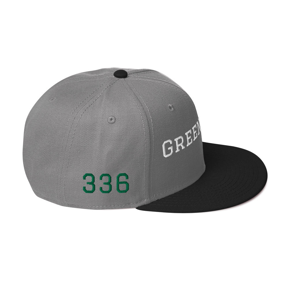 Greensboro ‘White/Kelly Green’ (Snapback)