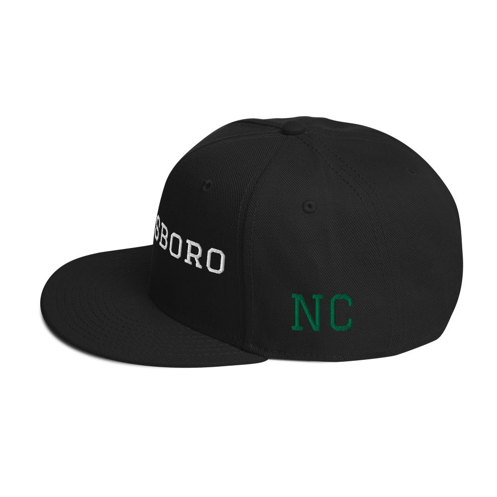 Greensboro ‘White/Kelly Green’ (Snapback)
