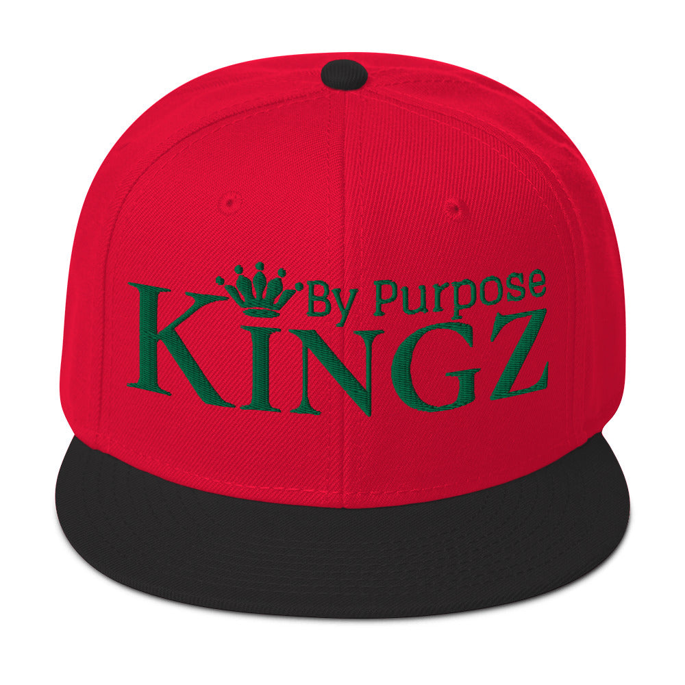 Kingz By Purpose Kelly Green Snapback