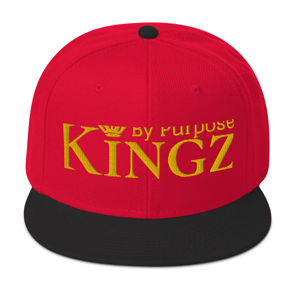 Kingz By Purpose Royal Gold Snapback