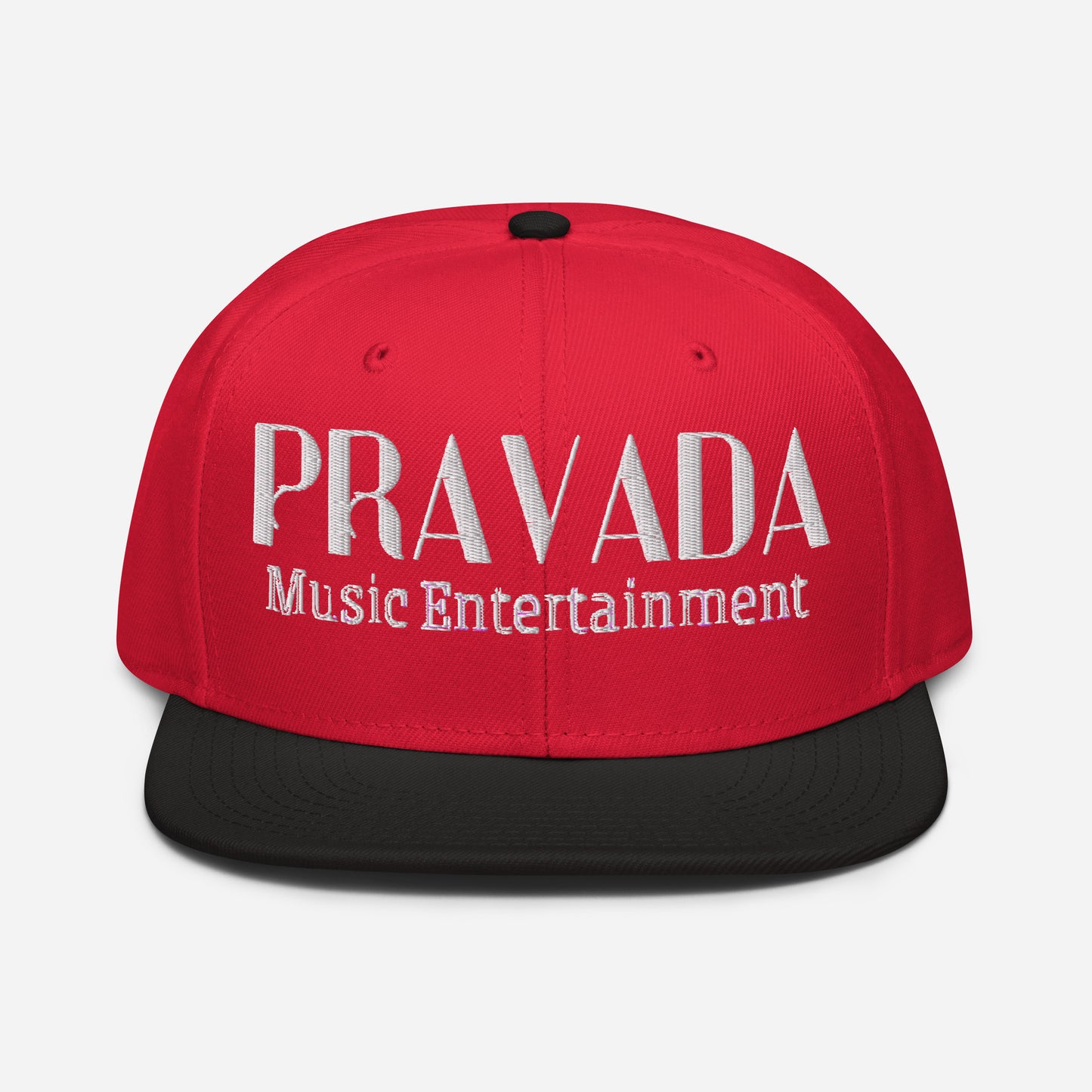 Pravada Music Entertainment White (Snapback)
