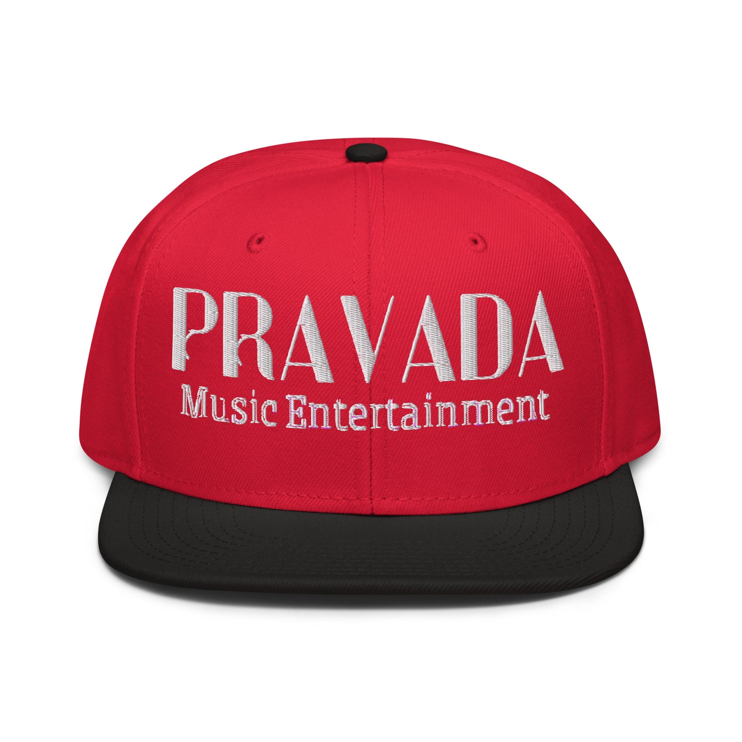 Pravada Music Entertainment White (Snapback)