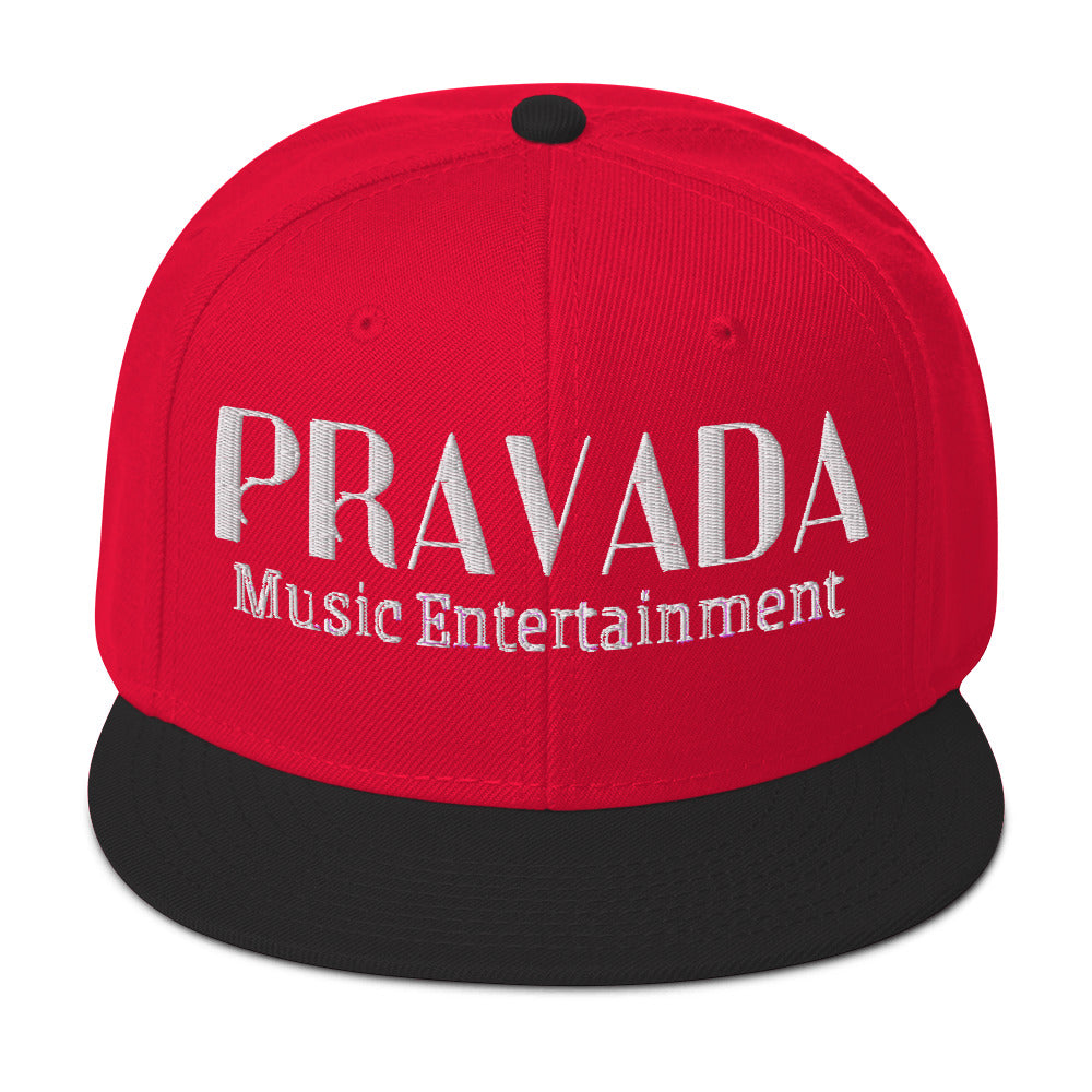 Pravada Music Entertainment White (Snapback)