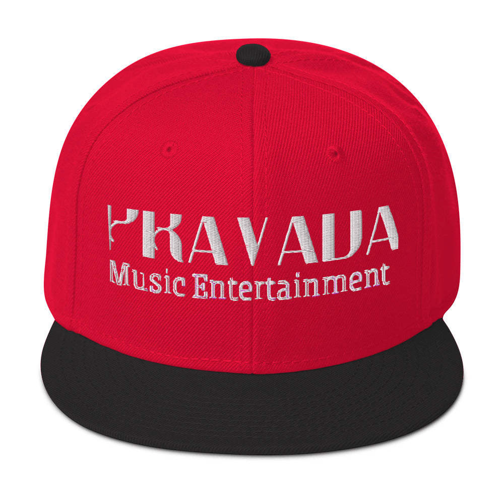 Pravada Music Entertainment White (Snapback)